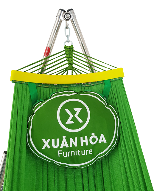 Võng xếp cao cấp Xuân Hòa VXI-01-00 - Khung inox 