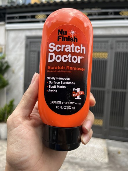 Kem xóa vết trầy xước sơn xe Nu Finish Scratch Doctor