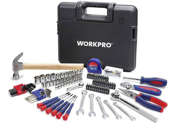 Bộ công cụ sửa chữa nhà các loại (1 set = 165 cái) Workpro - WP209022