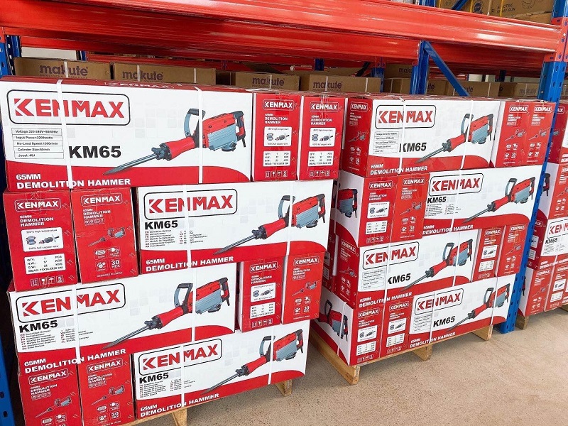 Máy đục bê tông Kenmax KM65 2200W, 30 Ly