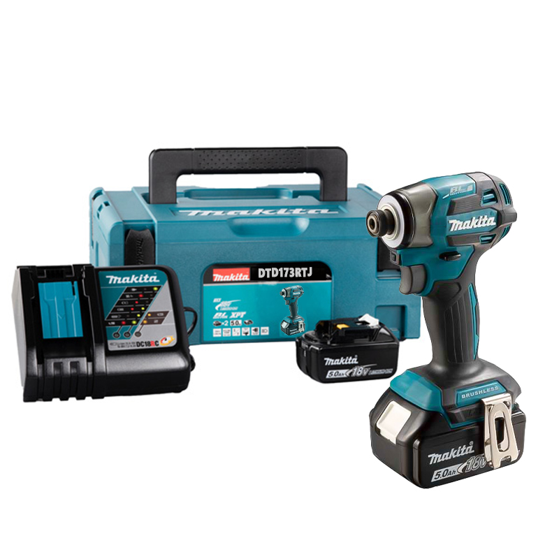 Máy vặn vít dùng pin 18V Makita DTD173RTJ - Kèm 2 pin & 1 sạc