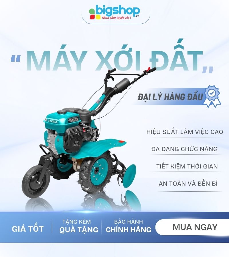 MÁY XỚI ĐÁT