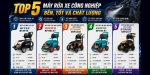 Top 5 máy rửa xe công nghiệp bền, tốt và chất lượng