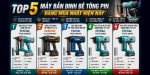 Top 5 máy bắn đinh bê tông pin đáng mua nhất hiện nay