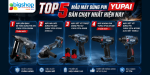 Top 5 mẫu máy dùng pin YUPAI bán chạy nhất hiện nay