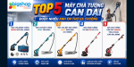 Top 5 máy chà tường cán dài được nhiều anh em thợ ưa chuộng