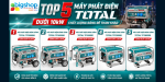Top 5 máy phát điện TOTAL dưới 10kW chất lượng đáng để tham khảo