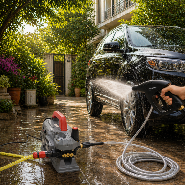 Mua Máy Rửa Xe Chính Hãng, Giá Tốt Nhất Ở Đâu Tại Quận Bình Tân, TP.HCM?