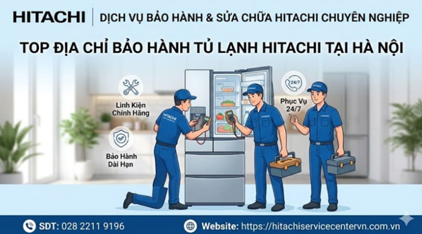 Vì sao nên chọn top địa chỉ bảo hành tủ lạnh Hitachi tại Hà Nội uy tín?