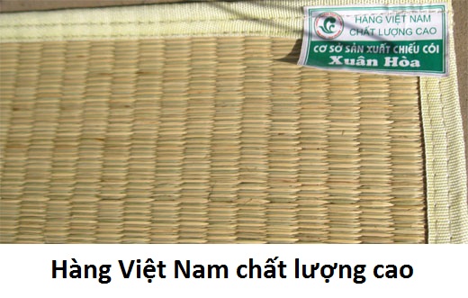 Chiếu cói tốt Xuân Hòa – Hàng Việt Nam chất lượng cao trên thị trường