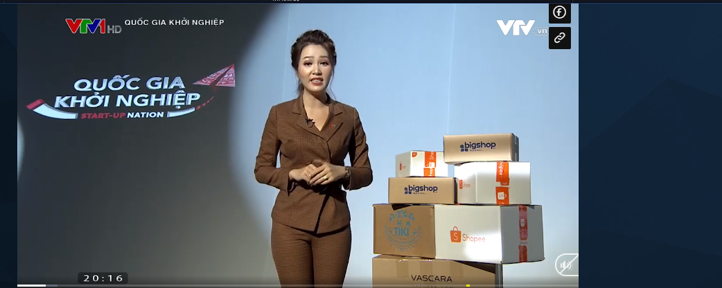 VTV - Chương trình quốc gia khởi nghiệp nói về Bigshop.vn 