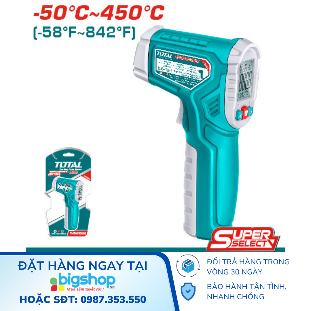 Nhiệt kế hồng ngoại Total THIT0155028
