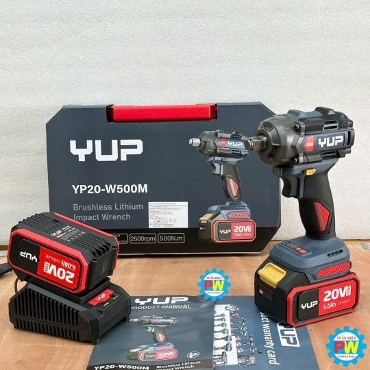 Máy mở ốc pin YUPAI YP20 W500M (Full bộ 1 pin)