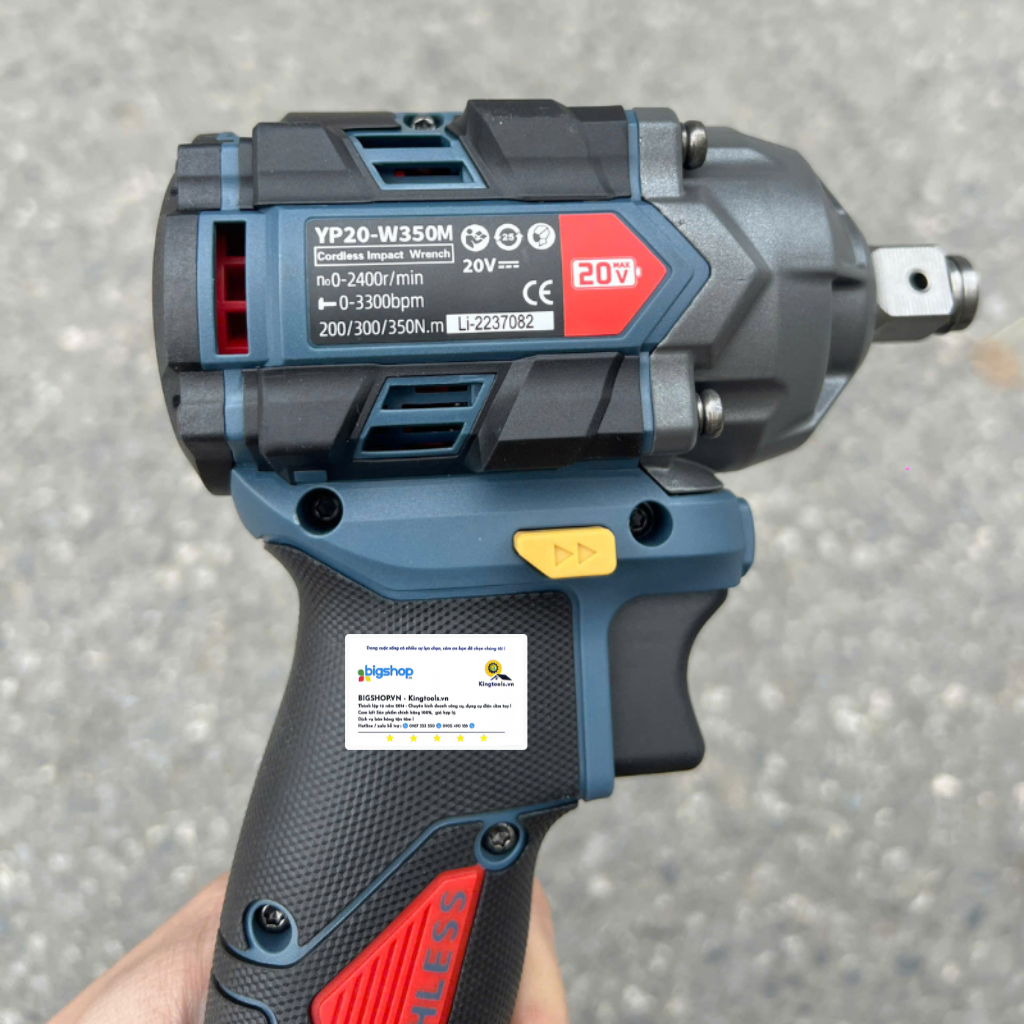 Máy siết bulong pin YUPAI YP20 W350M