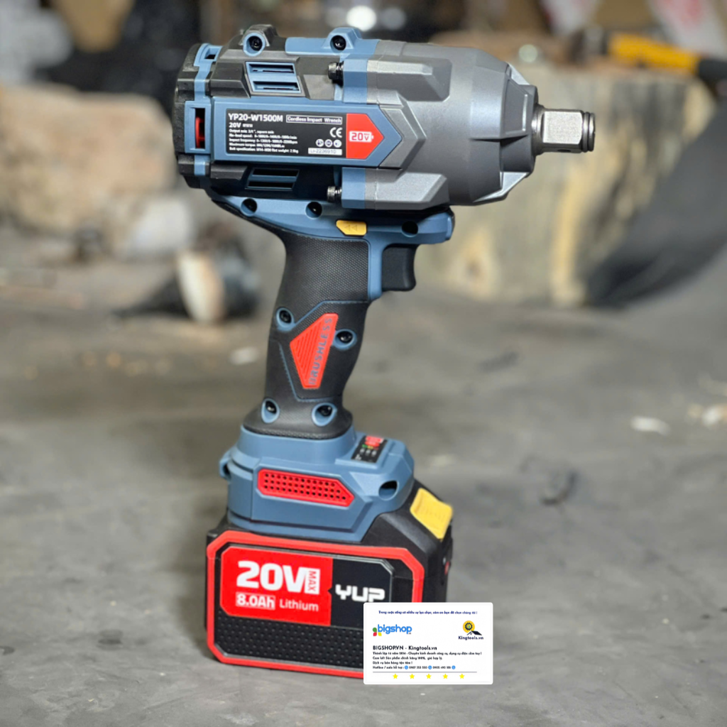 Máy siết bulong pin YUPAI YP20 W1500M