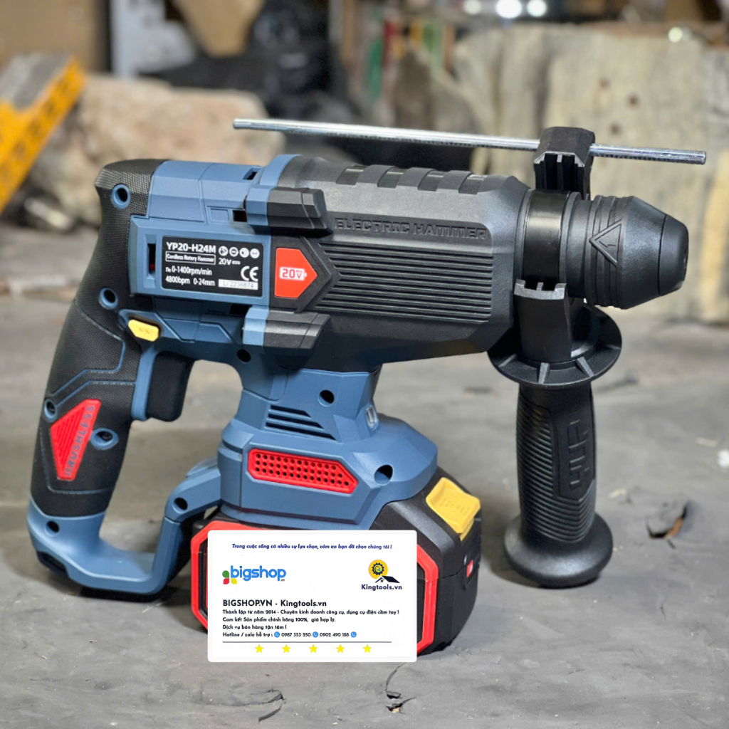 Thân Máy khoan bê tông pin 20V YUPAI YP20 H24M