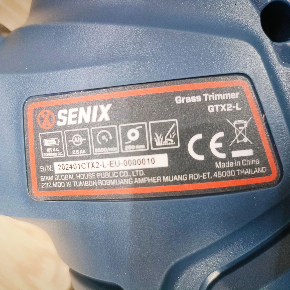 Máy cắt cỏ pin 20V SENIX GTX2-L-EU