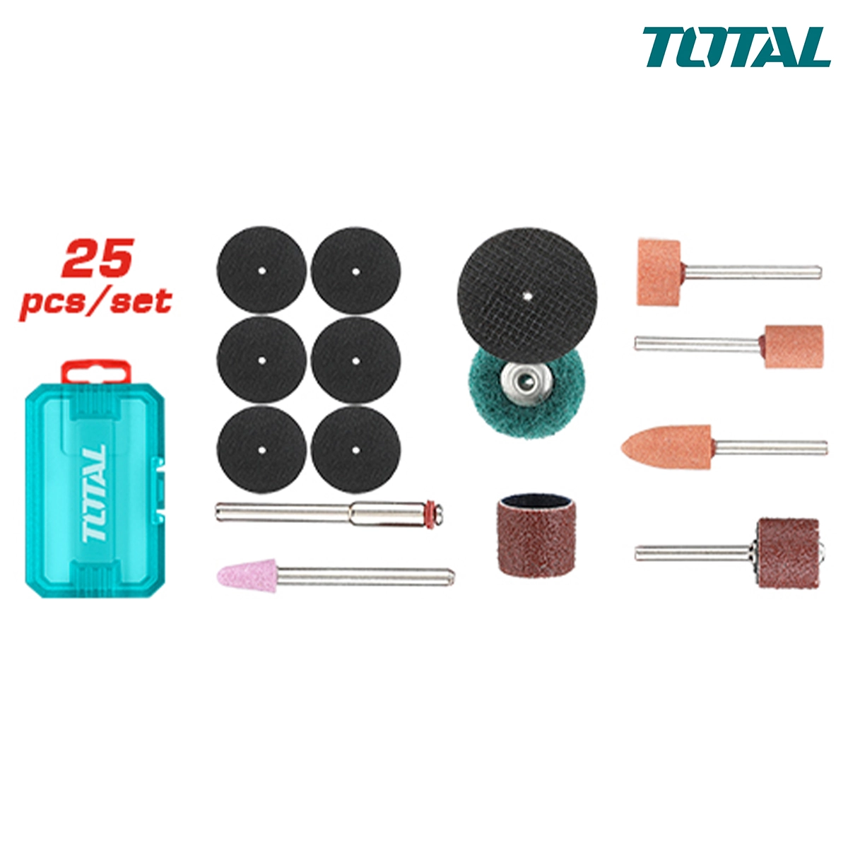 Bộ 25 linh kiện máy mài khuôn TOTAL TAKMG5024