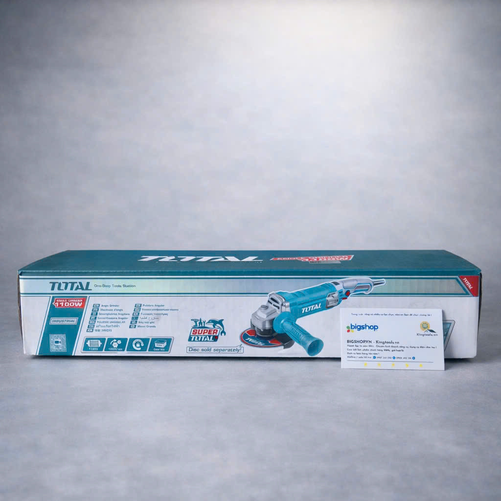Máy mài góc TOTAL TG11010056 (CS 1100W, đĩa 100mm)