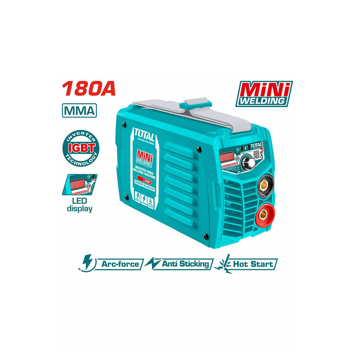 Máy hàn MMA Inverter 180A/85V TOTAL TW218016