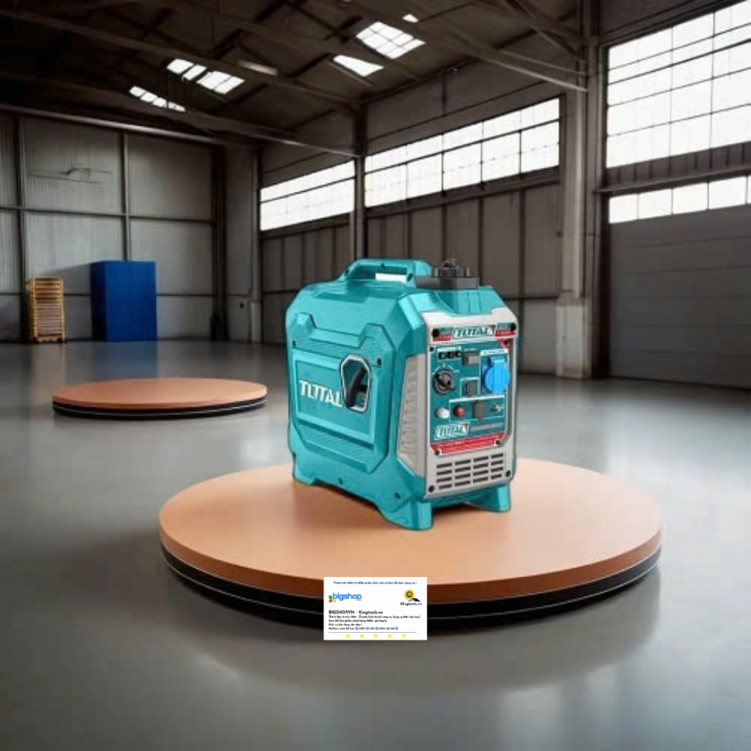Máy phát điện dùng xăng biến tần 1.1KW TOTAL TP515006
