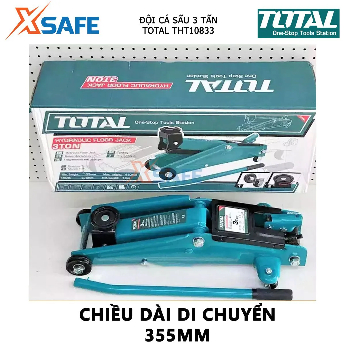 Đội cá sấu 3 tấn TOTAL THT10833