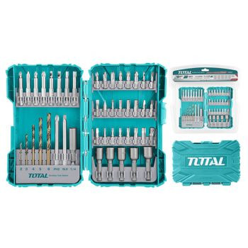 Bộ 45 mũi siết vít xoắn TOTAL TACSDL24501