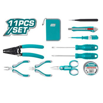 Bộ 11 công cụ thợ điện TOTAL TKETS0111