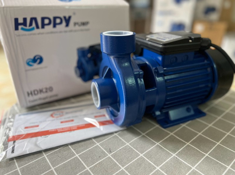 Máy bơm nước Happy Pump HDK20, cs 750W, cánh đồng 