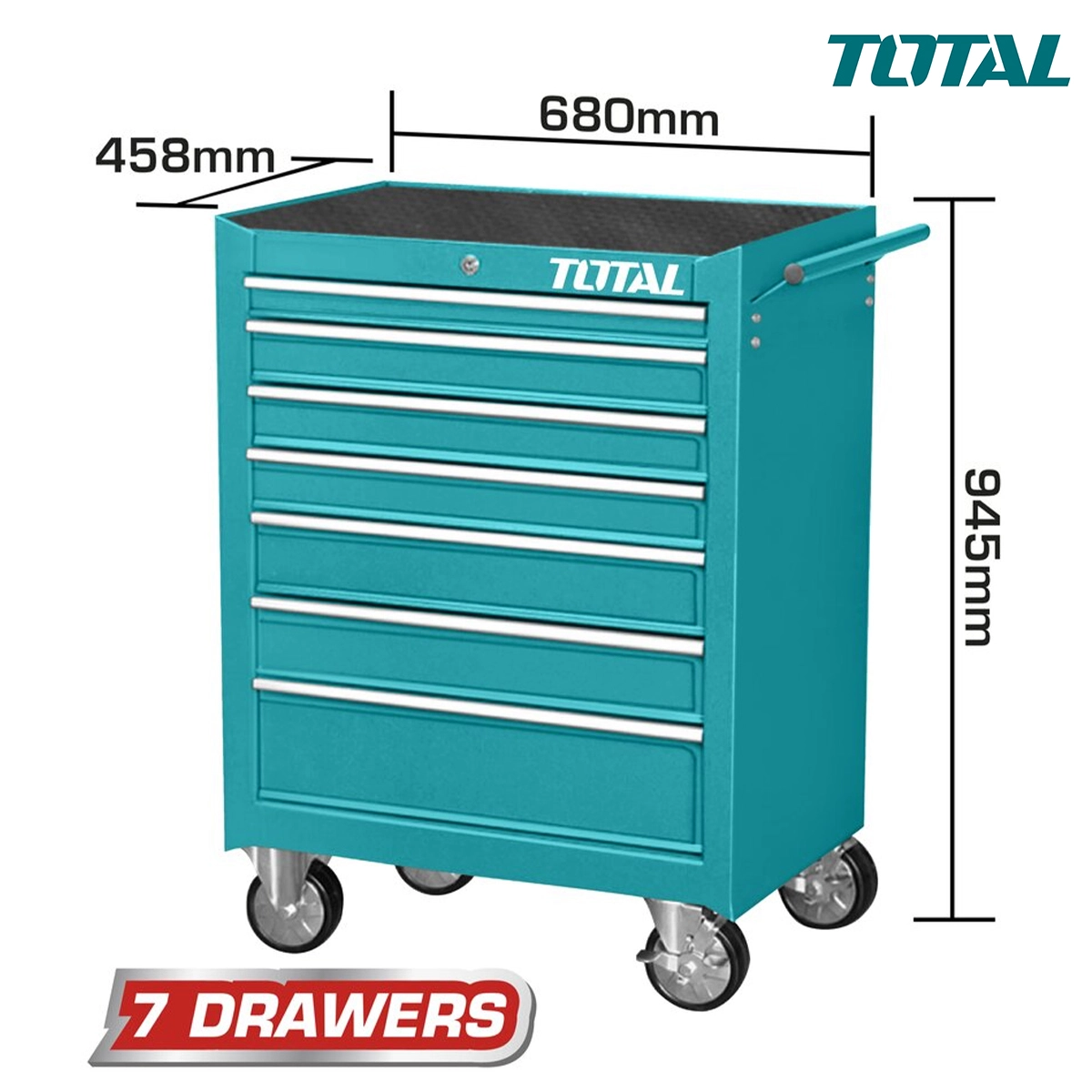 Tủ kéo đựng công cụ 7 ngăn TOTAL THRC02071P