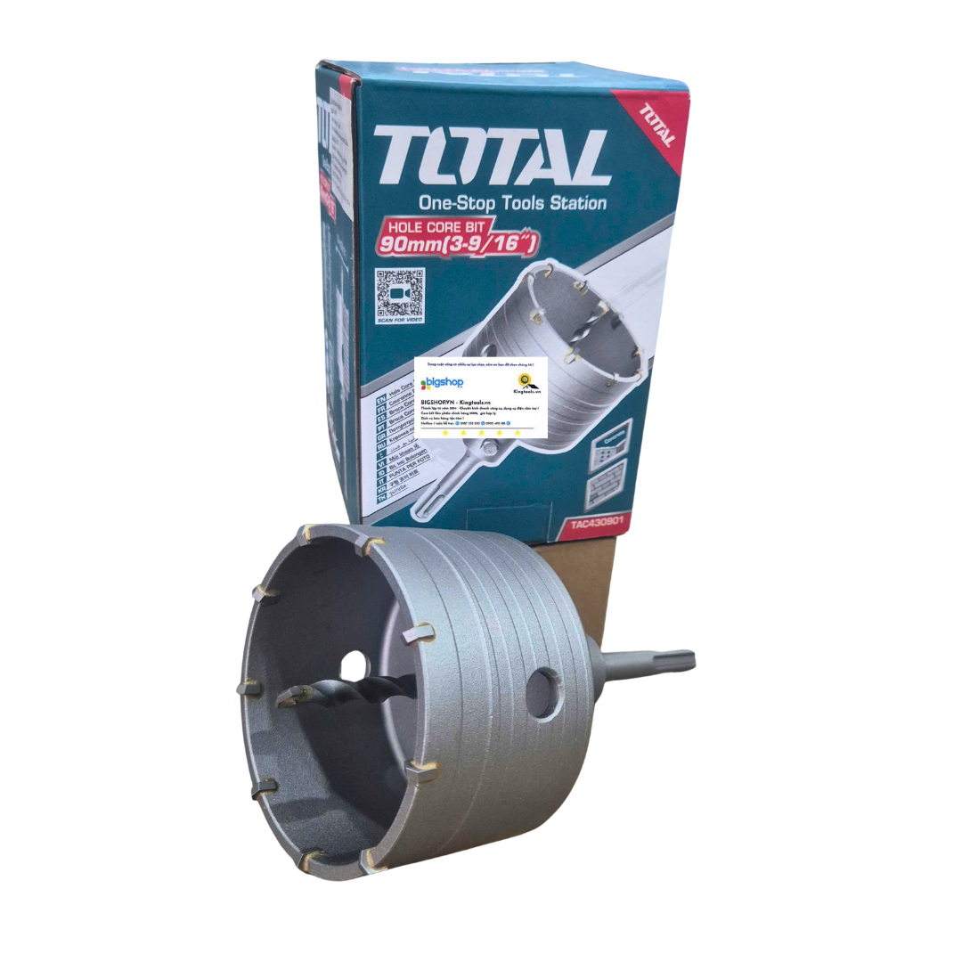 Mũi khoan khoét lỗ tường TOTAL TAC430901 (Kích thước 90mm)