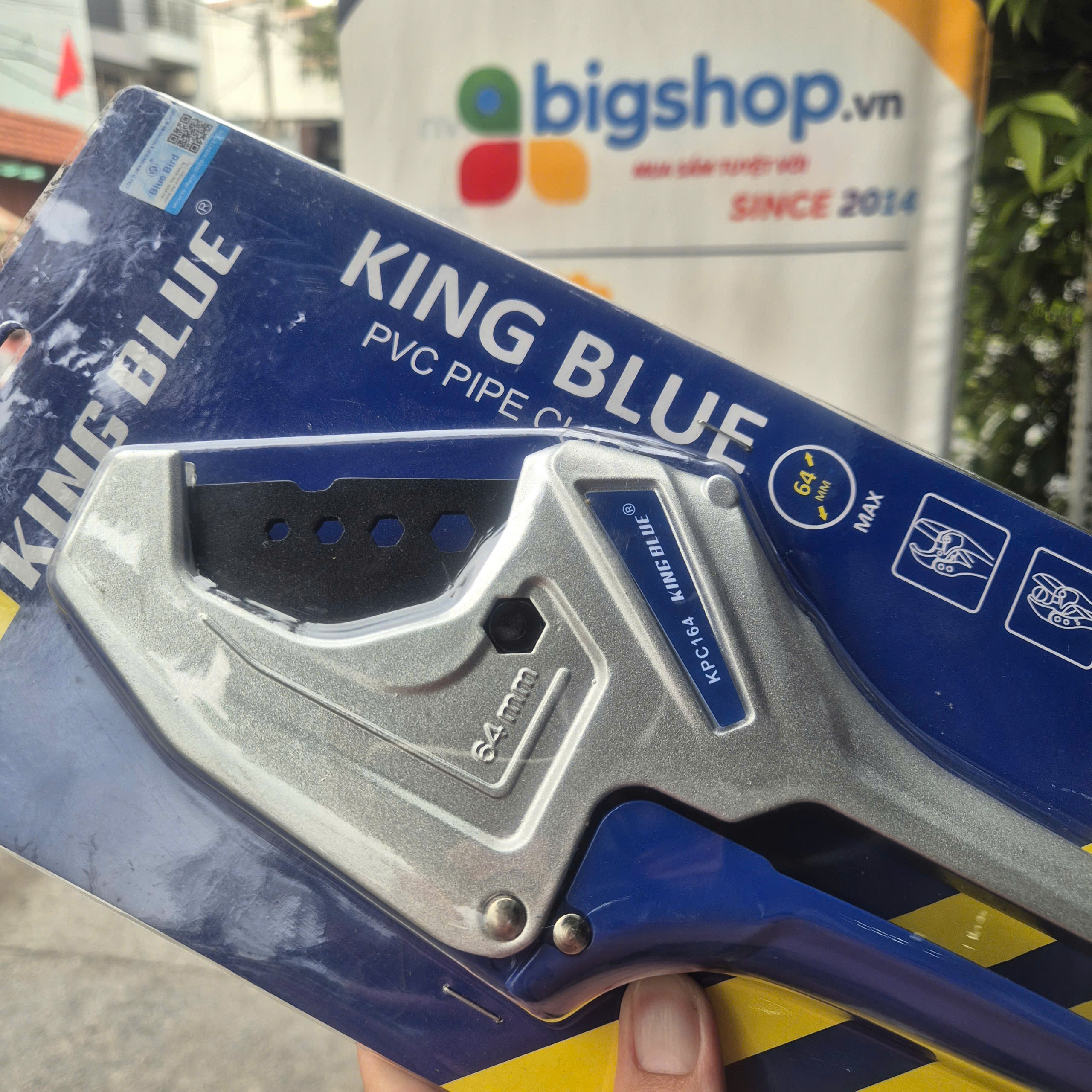 Kéo cắt ống KINGBLUE KPC-164 (Phạm vi cắt tối đa 64mm)