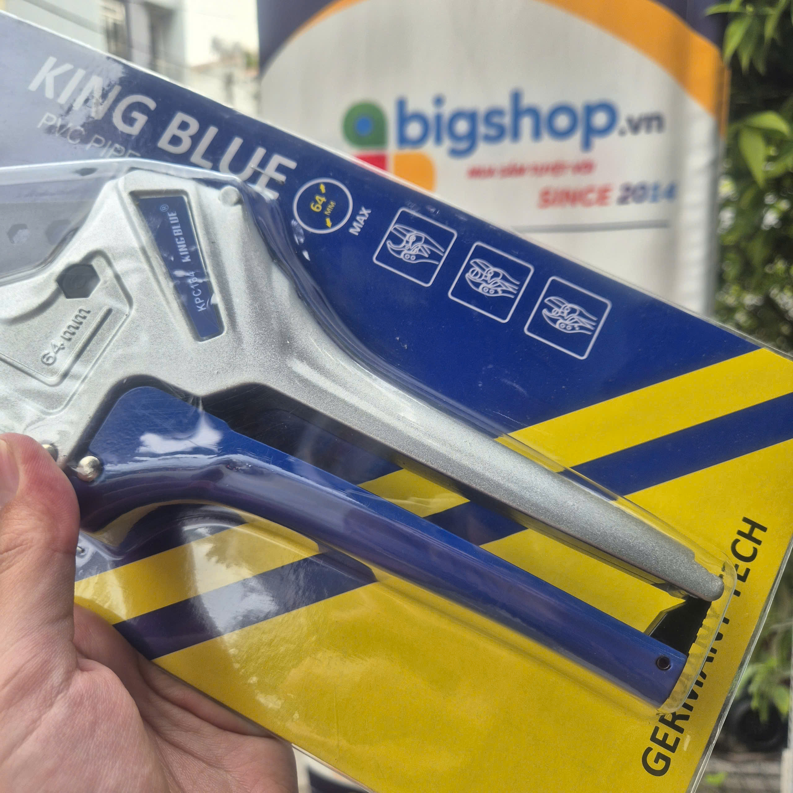 Kéo cắt ống KINGBLUE KPC-164 (Phạm vi cắt tối đa 64mm)
