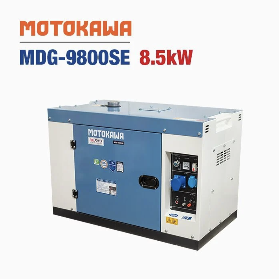 Máy phát điện cách âm 9800SE(8.5KW) MOTOKAWA MDG