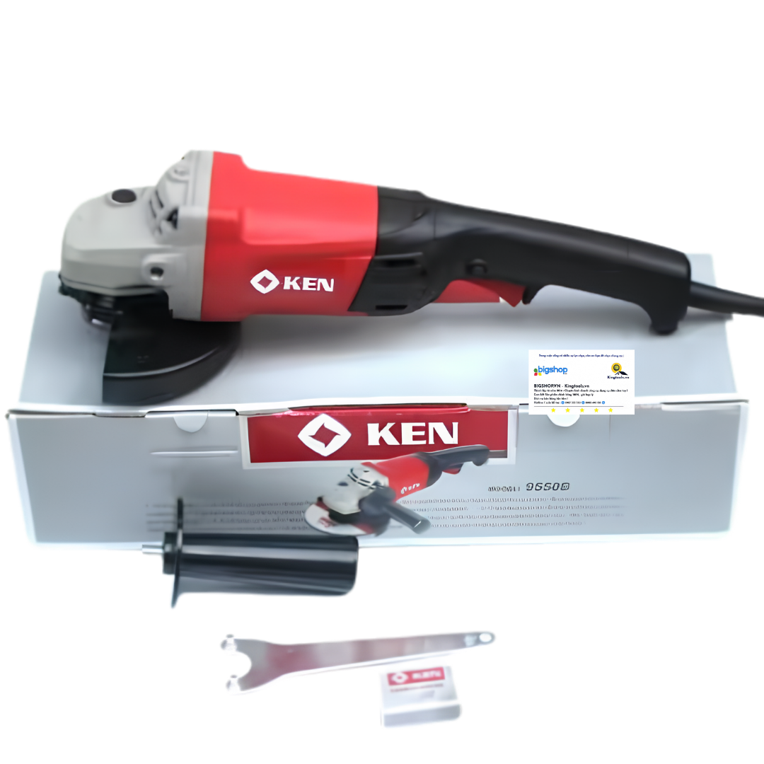 Máy mài góc KEN 9550B – Công suất 1500W, đá mài 150mm