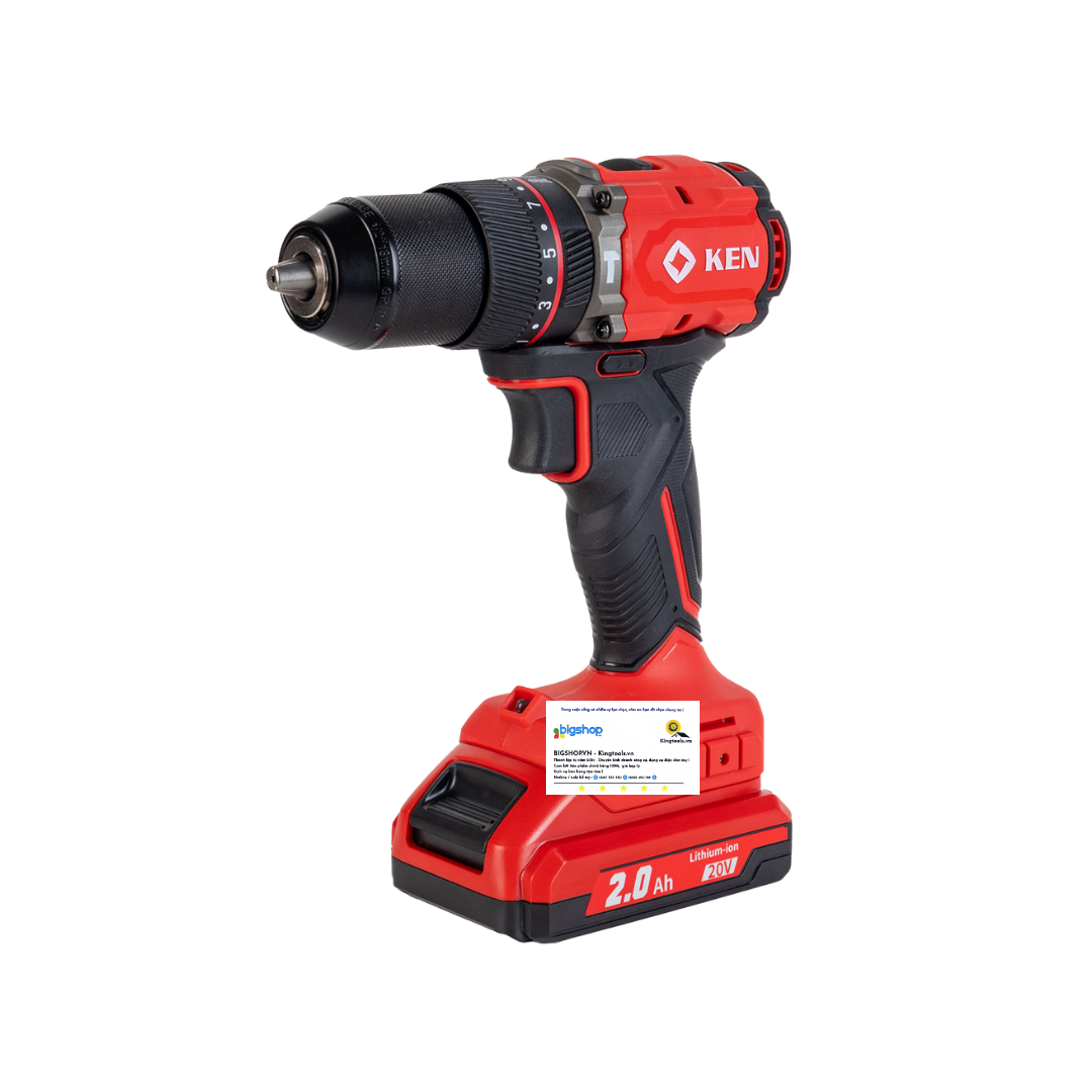 Máy khoan động lực dùng pin 20V KEN BL7220D-20C (13mm)