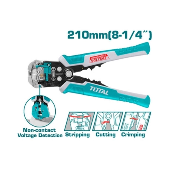 Kềm tướt dây điện tự động thông minh TOTAL THT152429