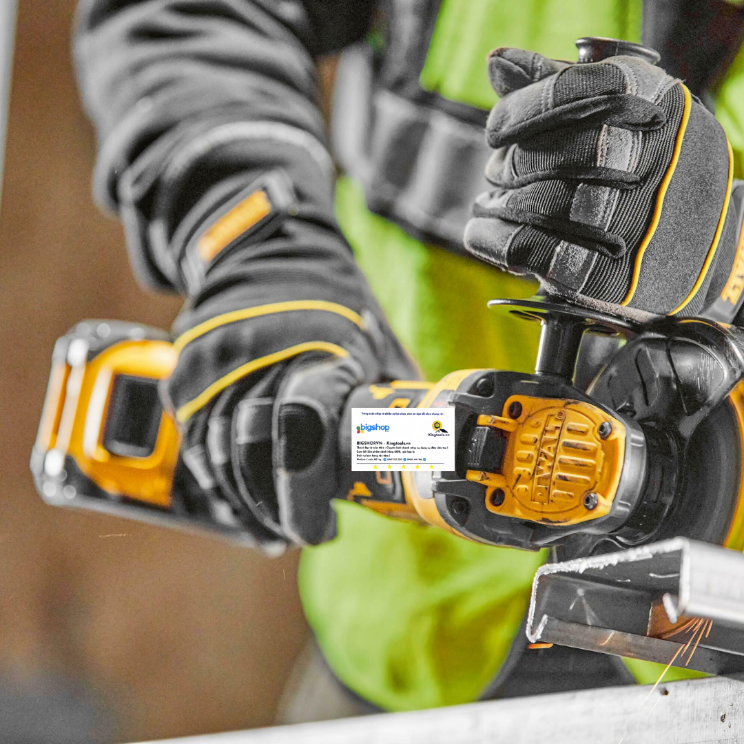 Máy mài góc dùng pin 20V DEWALT DCG416VSN-XJ - Đĩa 125mm, công tắc bóp (Thân máy)