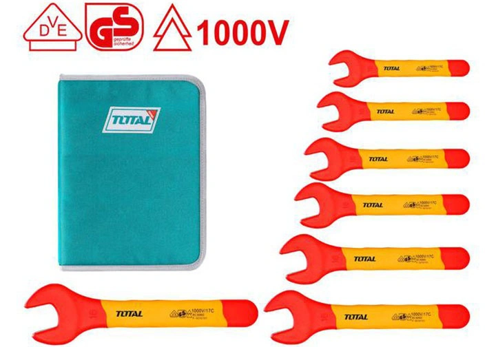 Bộ 7 cờ lê mở cách điện TOTAL THKISPA0701