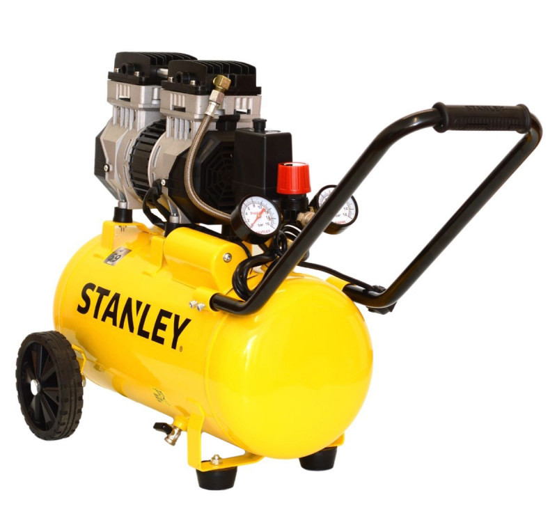 Máy nén khí không dầu 24L cs 1.3HP Stanley SXCMS1324HE