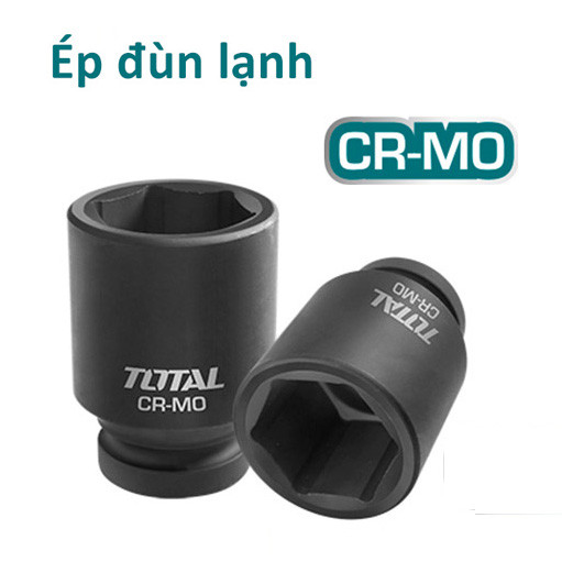 Đầu tuýp đen lục giác vuông 1 inch TOTAL THHISD0142L