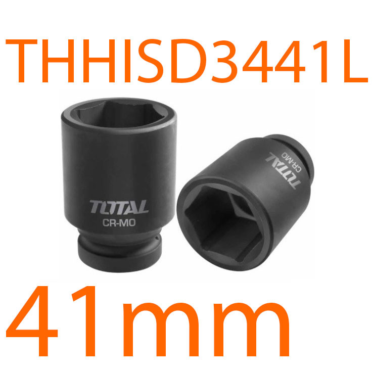 Đầu tuýp tác động 3/4inch 41mm TOTAL THHISD3441L