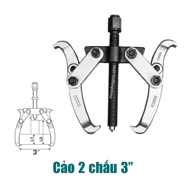 Cảo 2 chấu TOTAL THTGP236