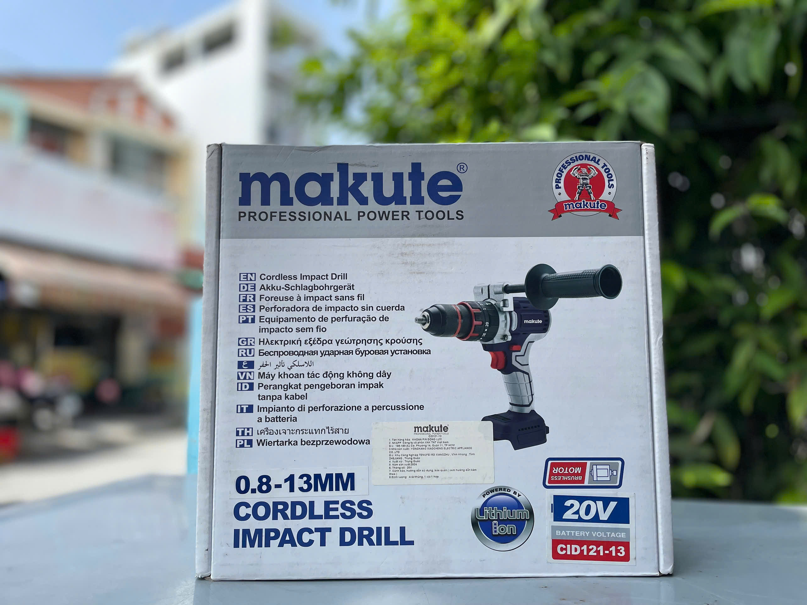 Máy khoan pin có động lực Makute CID-121-13-2BL 