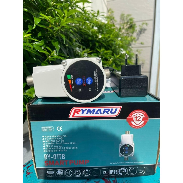 Máy bơm tăng áp mini 1 thiết bị Rymaru RY-01TB - Hàng chính hãng