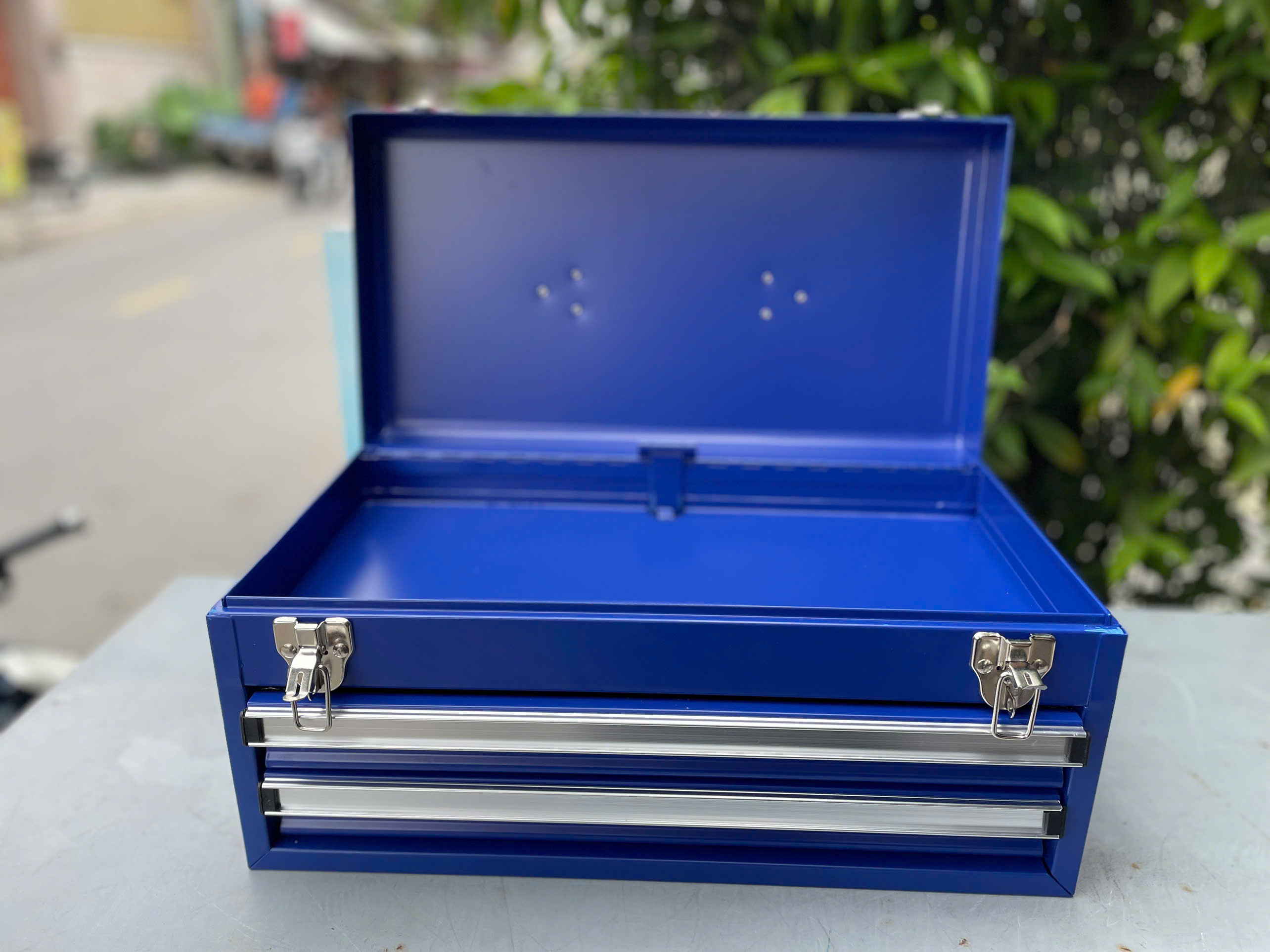 Thùng đựng đồ nghề 2 ngăn kéo 460x240x220mm Workpro WP282005