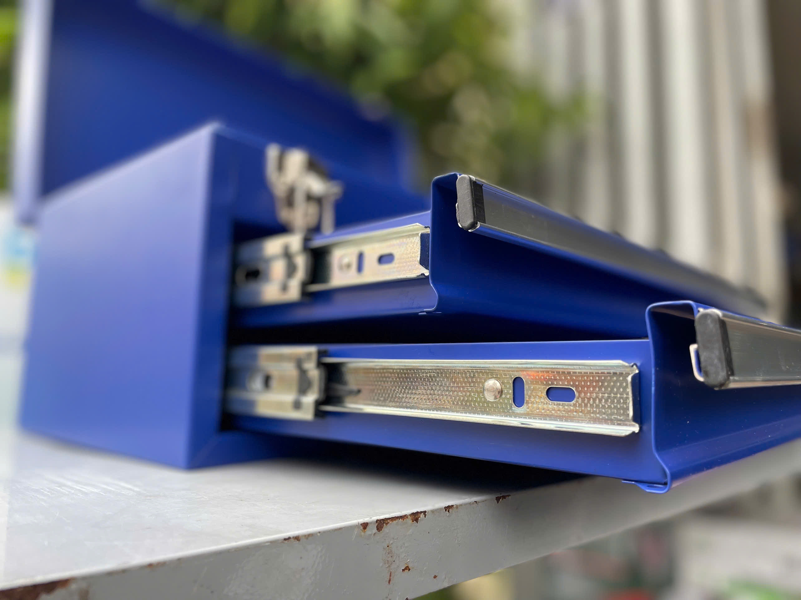 Thùng đựng đồ nghề 2 ngăn kéo 460x240x220mm Workpro WP282005