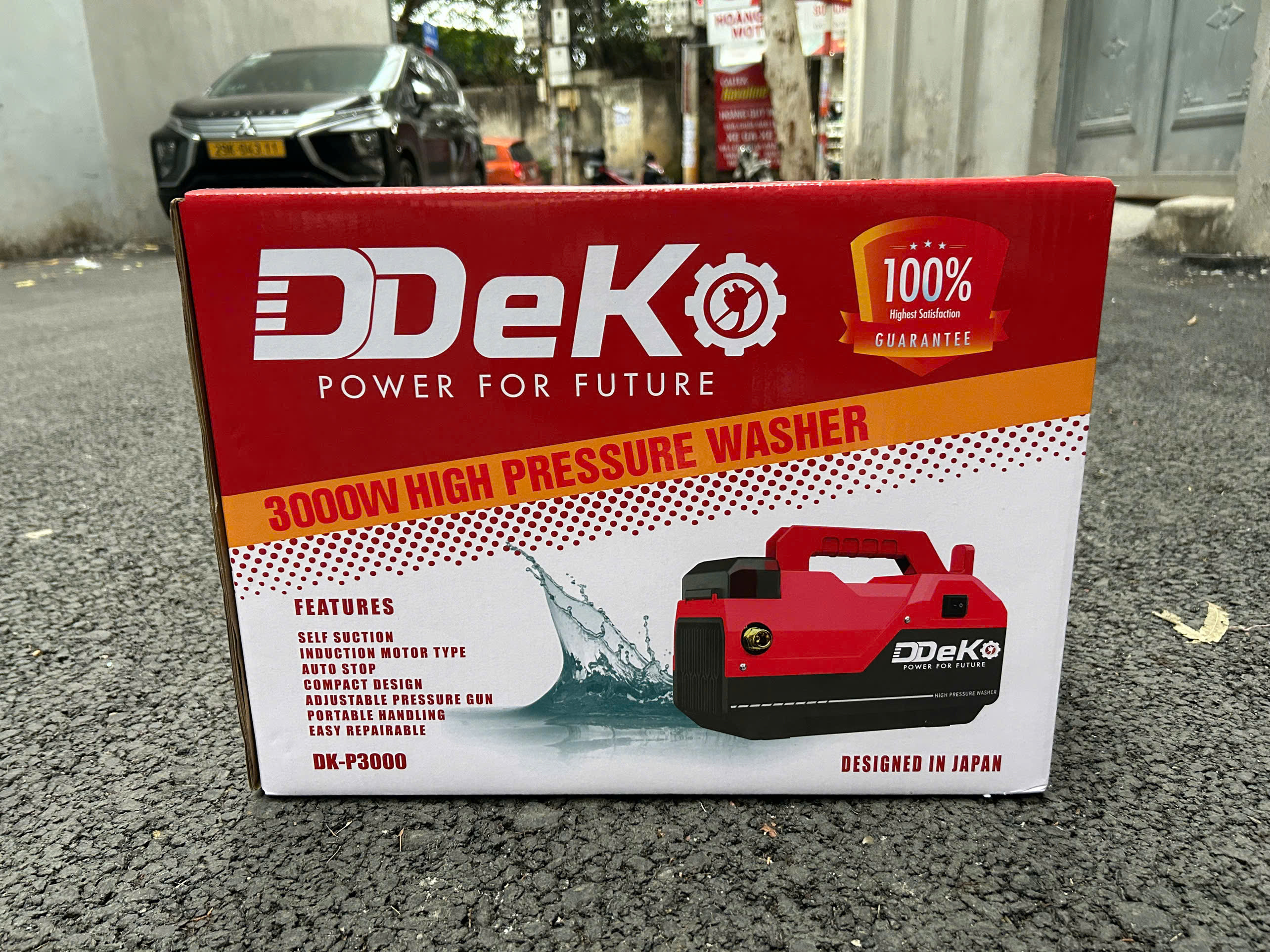 Máy Rửa Xe DEKO 3000W DK-P3000