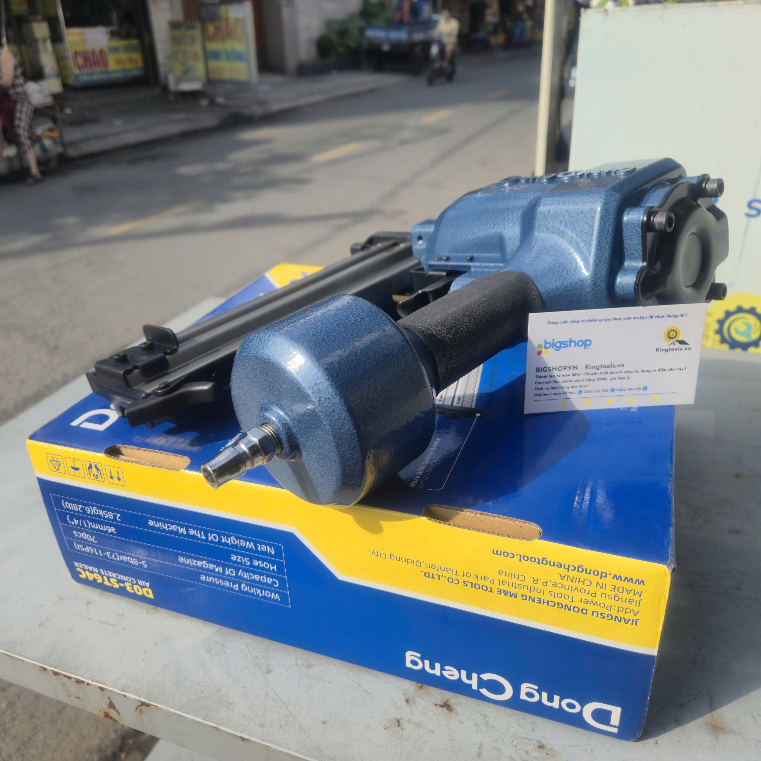 Máy bắn đinh bê tông Dongcheng D03-ST64C