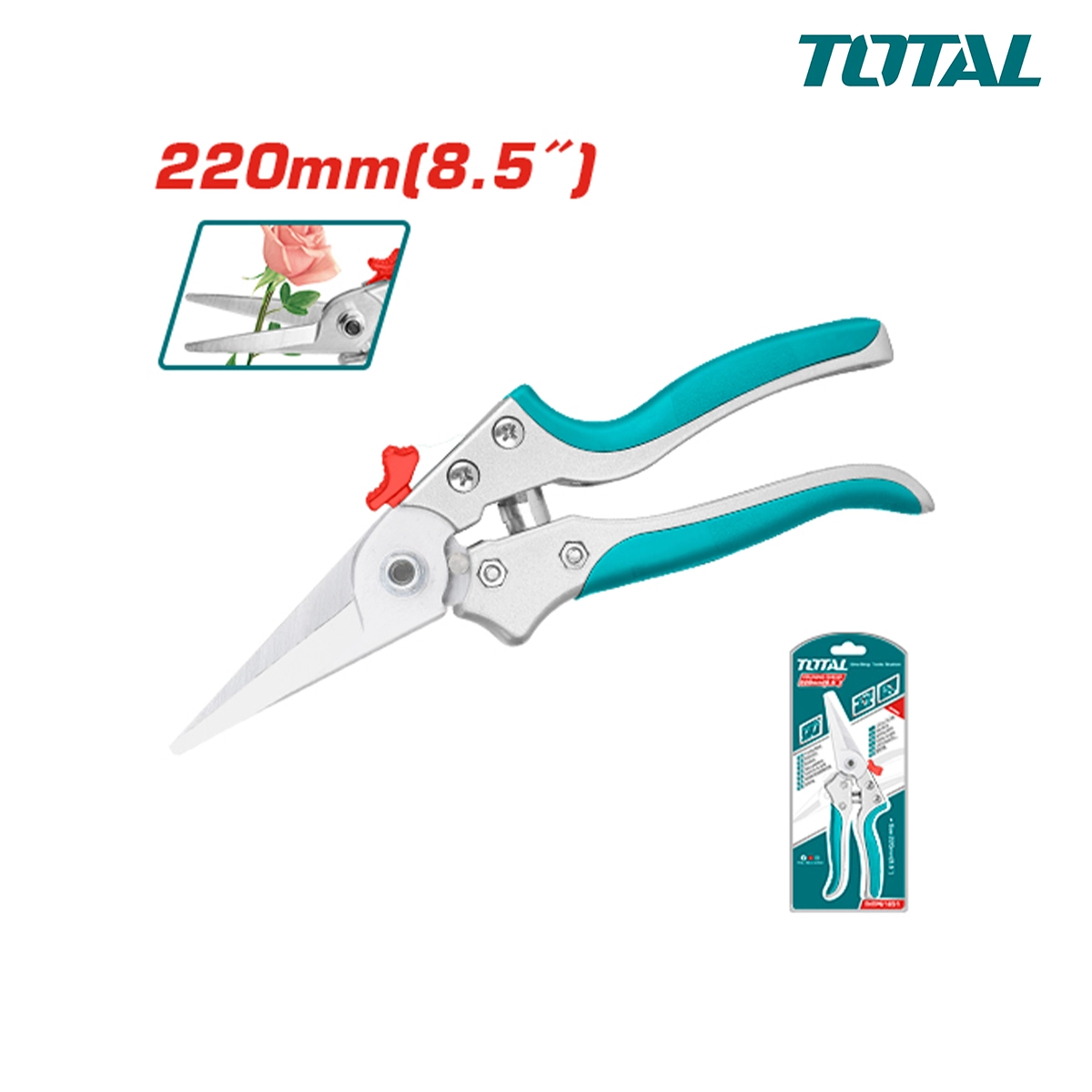 Kéo cắt tỉa 220mm TOTAL THTP61851